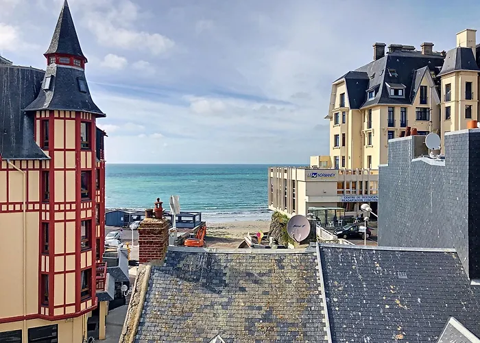 Grand Duplex En Centre-ville Avec Vue, à 50m De La Plage, Ascenseur, Et Wifi - Fr-1-361-165